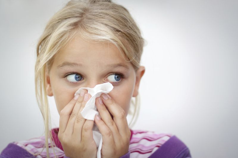 Allergische Rhinitis (Heuschnupfen) bei Kindern